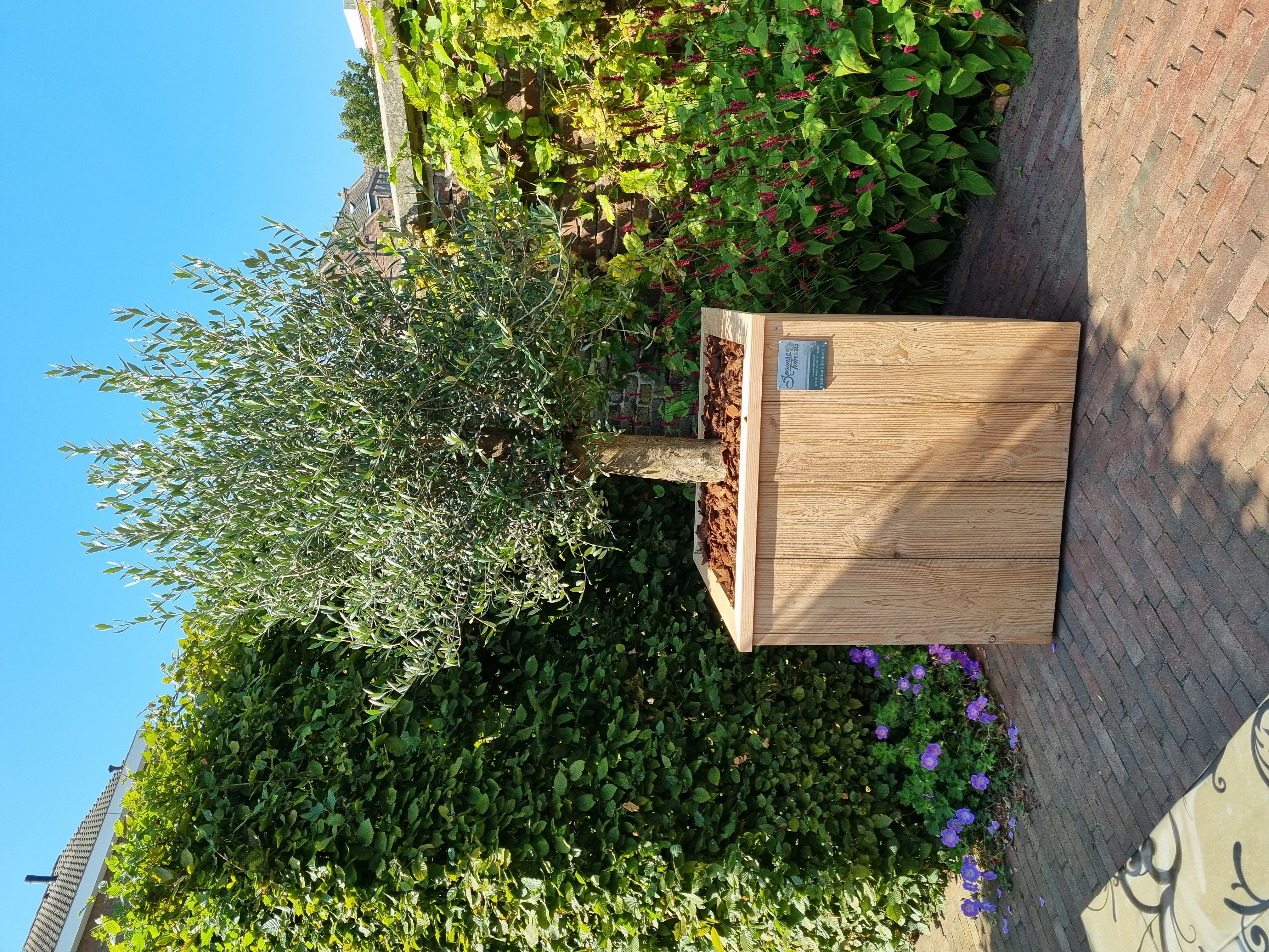 Bloembakken klaar voor beplanting 1